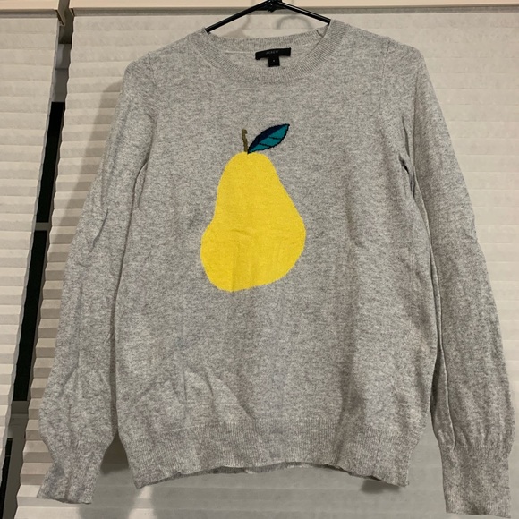 Gray Pear Wool Sweater - Picture 3 of 7